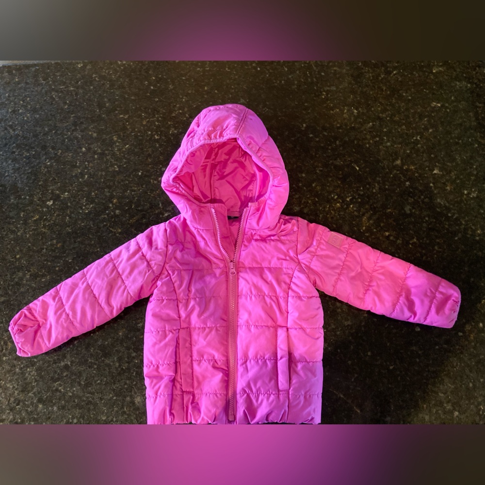 Baby Gap 4t pink puffer jacket
